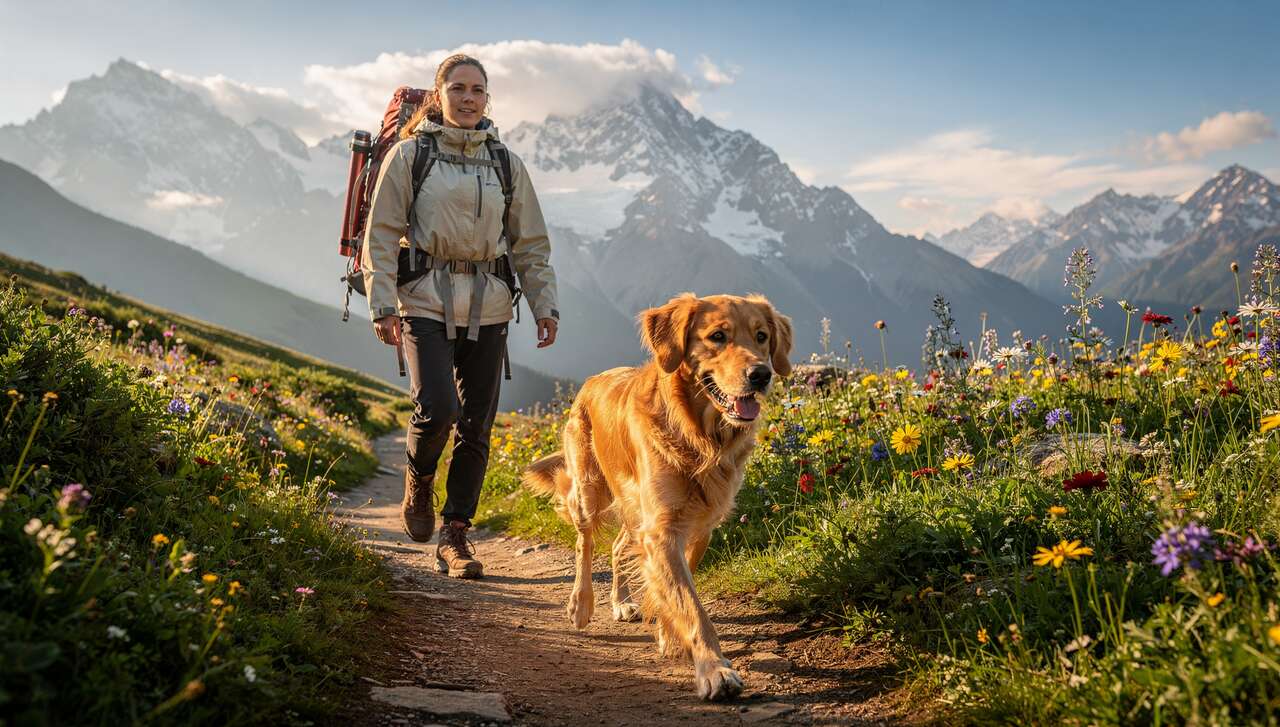 Cani-rando : randonner avec votre chien