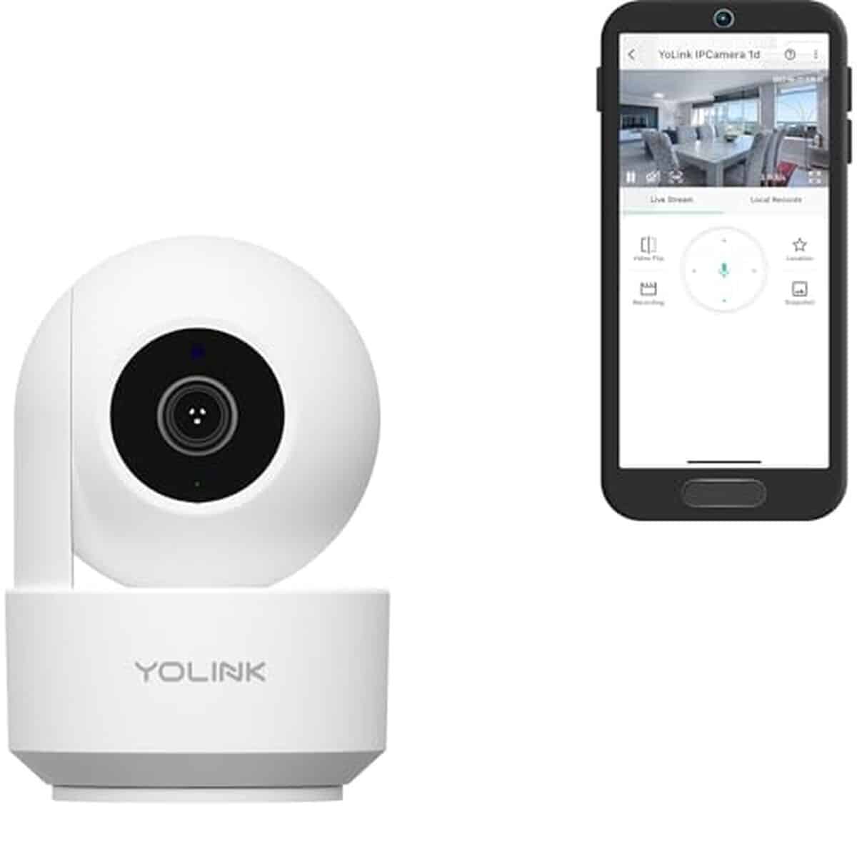 Test : caméra YoLink Uno 1080p pour animaux et bébé