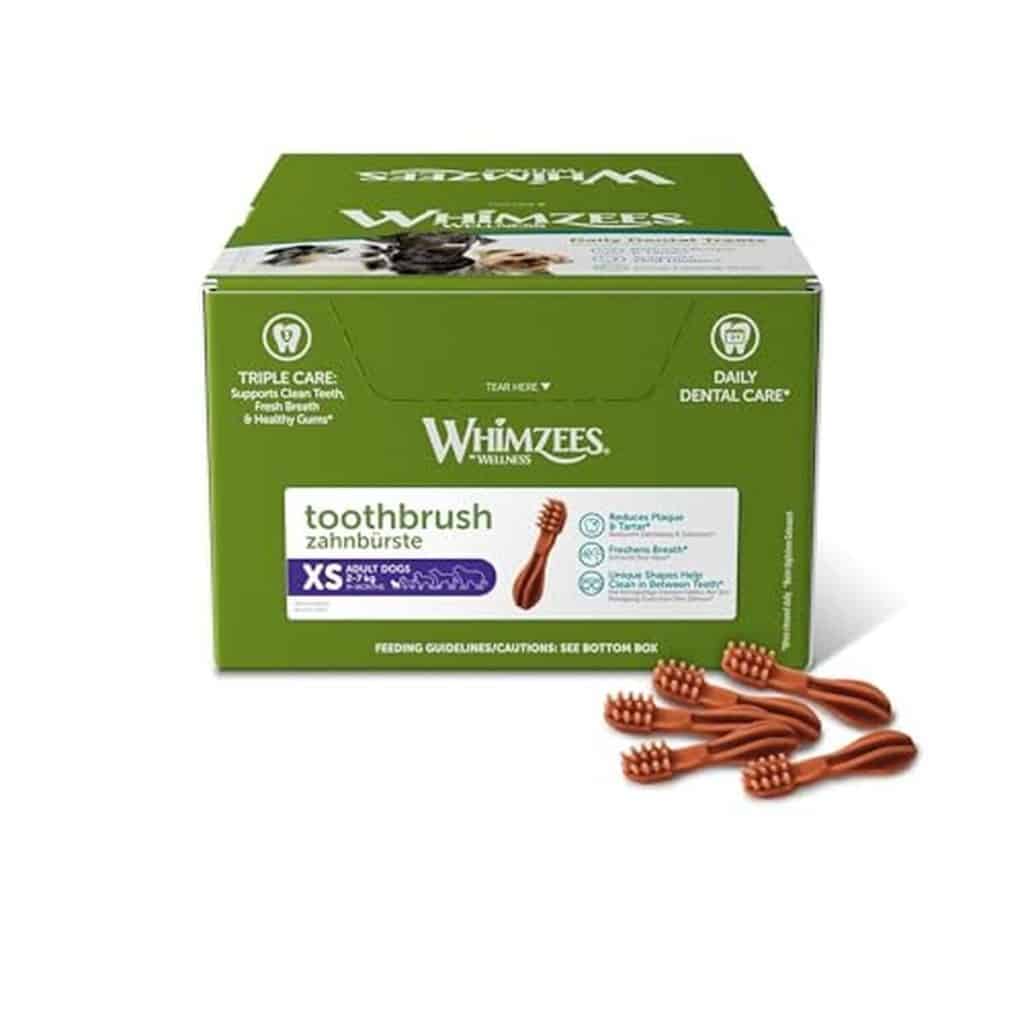 Test : friandises dentaires pour petits chiens Whimzees Snack