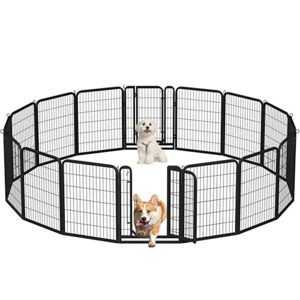 Test : parc pour chien Yaheetech 16 panneaux