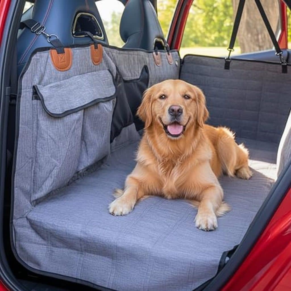 Test : yogi prime housse de siège pour chien grise